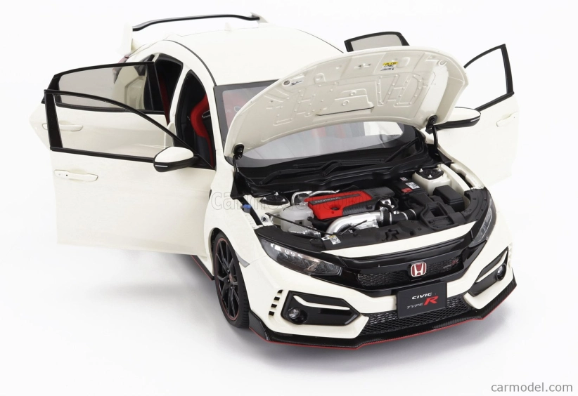 Autoart Honda Civic Type R (fk8) 2021 1:18 Biela