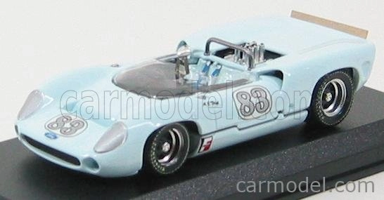 Najlepší model Lola T70 Spider N 83 Nassau 1966 A.j. Foyt 1:43 Veľmi svetlomodrá