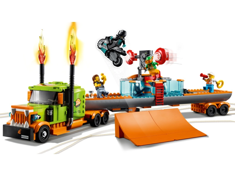 LEGO City - Kaskadérske auto