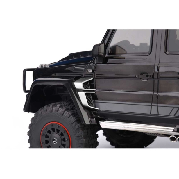 Sada bočních výfukových aerodynamických ozdobných mřížek pro TRX-4/6 G500 / G63, stříbrné