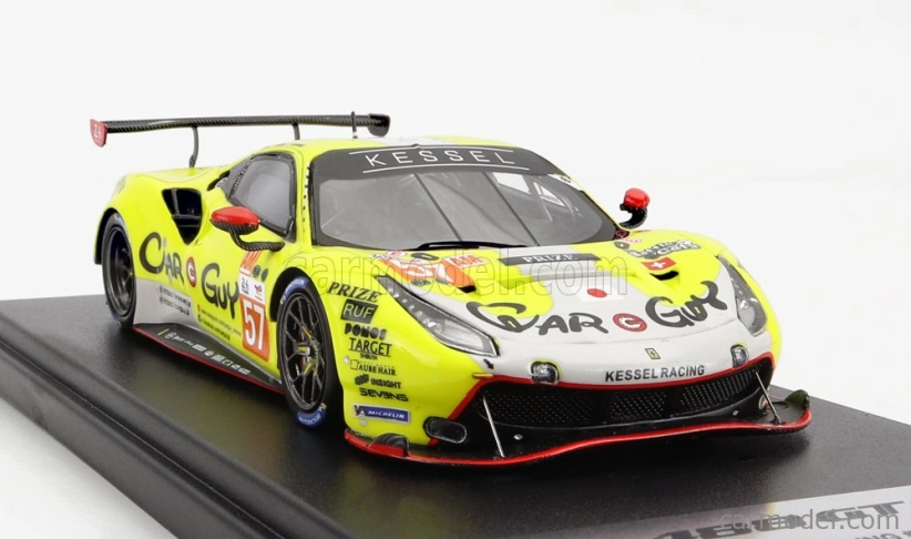 Looksmart Ferrari 488 Gte Evo 3.9l Turbo V8 Team Kessel Racing N 57 1:43, žlutá