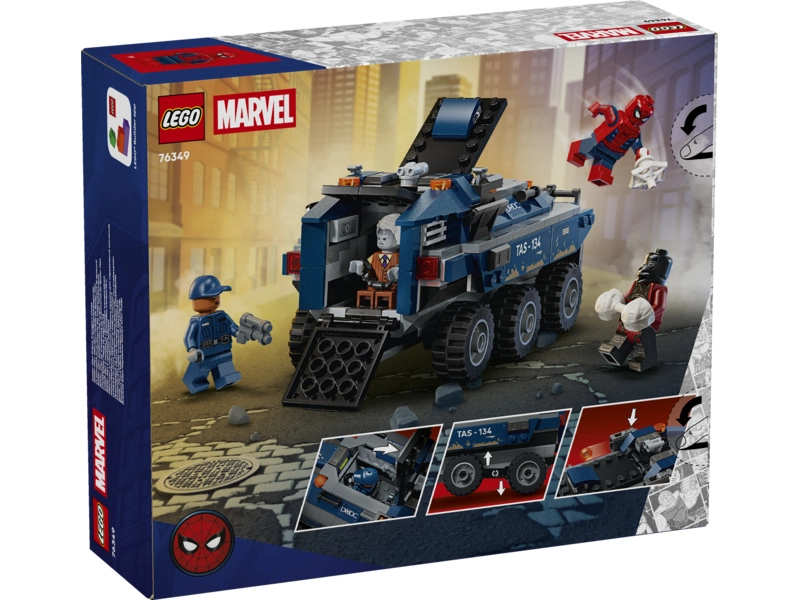 LEGO Marvel - Spider-Man a naháňačka za väzenským transportérom