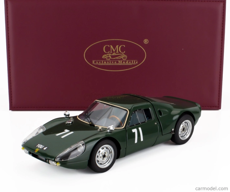 Cmc Porsche 904 Carrera Gts Ch.904-045 N 71 Scott Brown Memorial Snetterton 1964 Dickie Stoop 1:18 Zelená