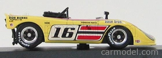 Najlepší model Porsche Flunder N 16 Watkins-glen 1974 1:43 Žltá červená