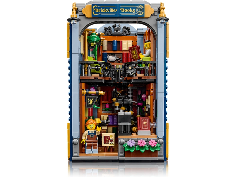 LEGO Icons - Knižní zarážka: Knihkupectví