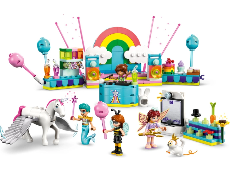 LEGO Friends - Kostýmová párty s jednorožcom a vílou