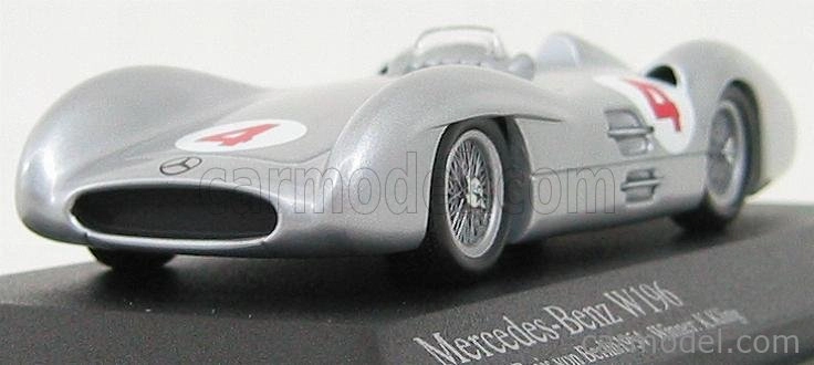 Minichamps Mercedes benz F1  W196 N 4 Winner Gp Berlin 1954 K.kling 1:43 Silver