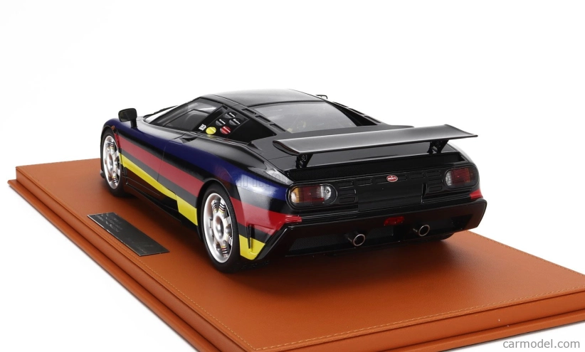 Topmarques Bugatti Eb110 Ss 1994 1:12 čierna