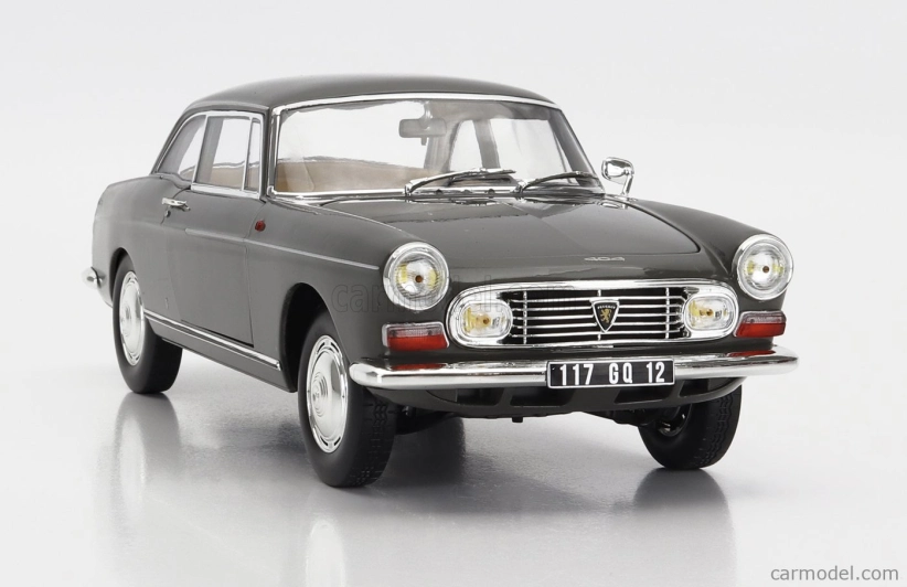 Norev Peugeot 404 Coupe 1967 1:18 Grafitová Šedá