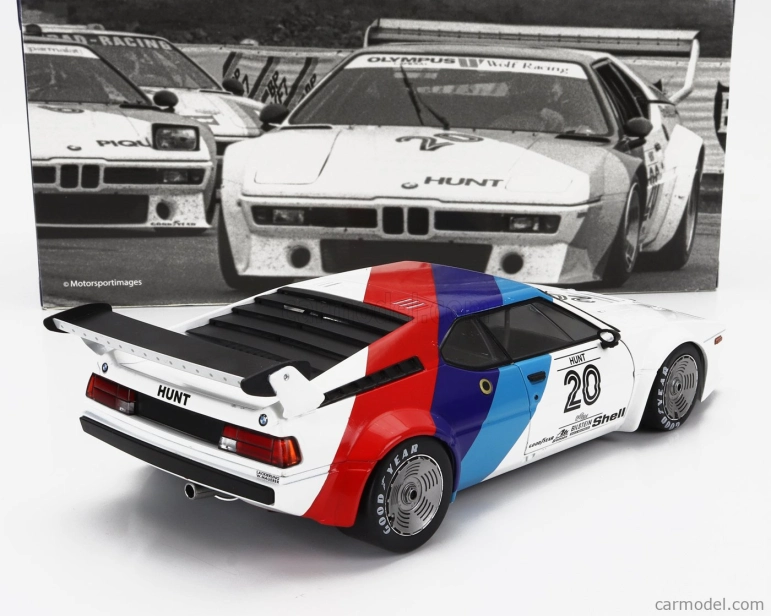 Werk83 BMW M1 M88 3.5l Team Bmw Motorsport N 20 Procar Series 1979 James Hunt 1:18 Bílá Modrá Červená