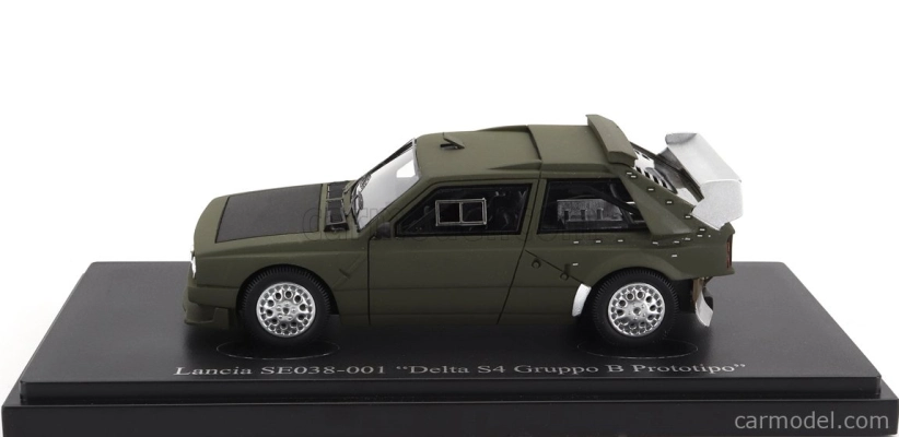 Autocult Lancia Delta S4 Se038-001 Abarth Gr.b Prototype Italy 1984 1:43 Olivová Zelená
