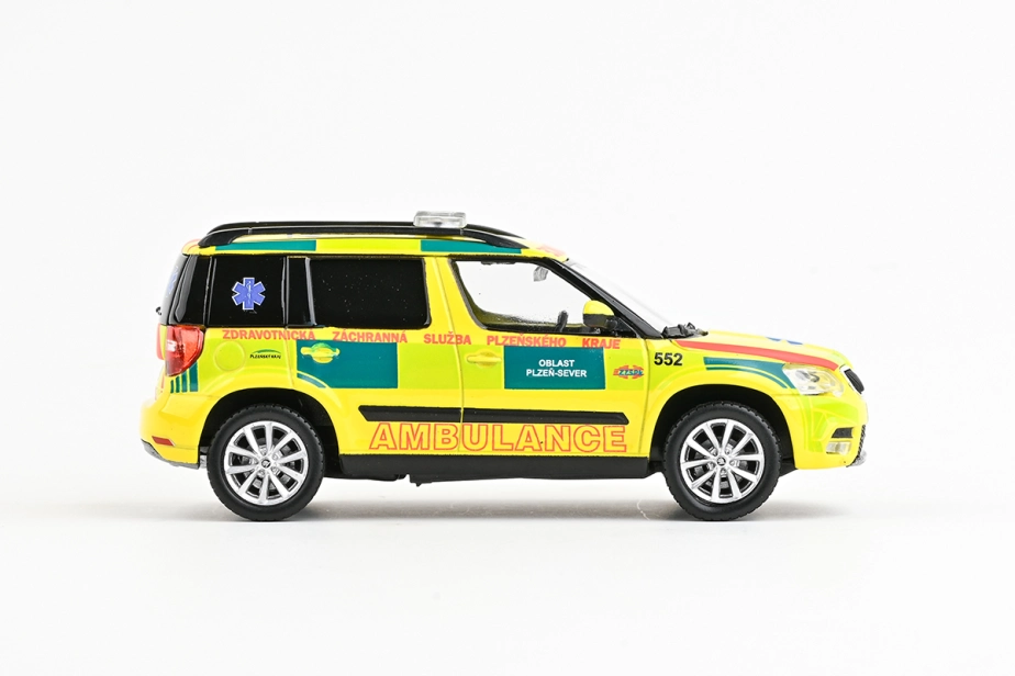 Abrex Škoda Yeti FL (2013) 1:43 - ZZS Plzeňského Kraje 552