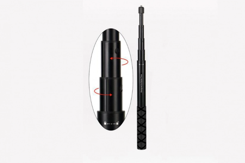 Prodlužující selfie tyč na kameru Insta360 X3 / X2 / One RS (110cm)