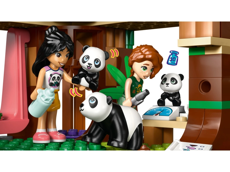 LEGO Friends - Starostlivosť o zvieratá v záchrannej stanici pre pandy
