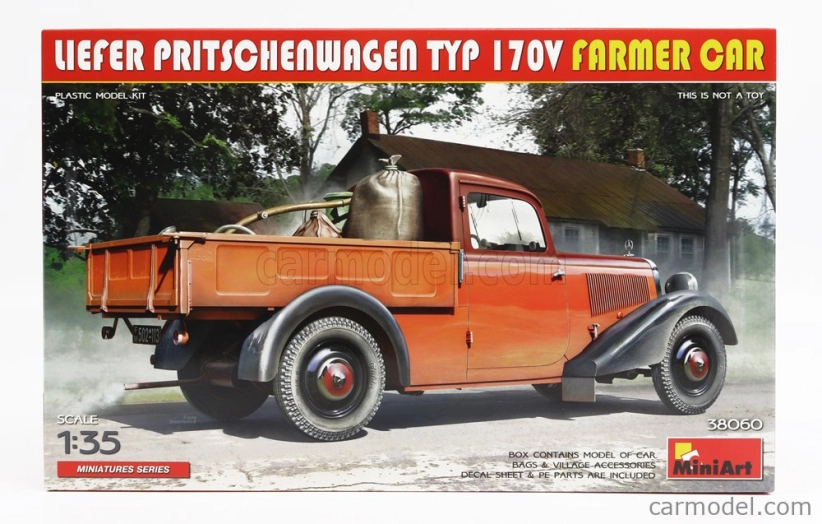 Miniart Mercedes benz typ 170v Liefer Pritschenwagen 1935 1:35 /