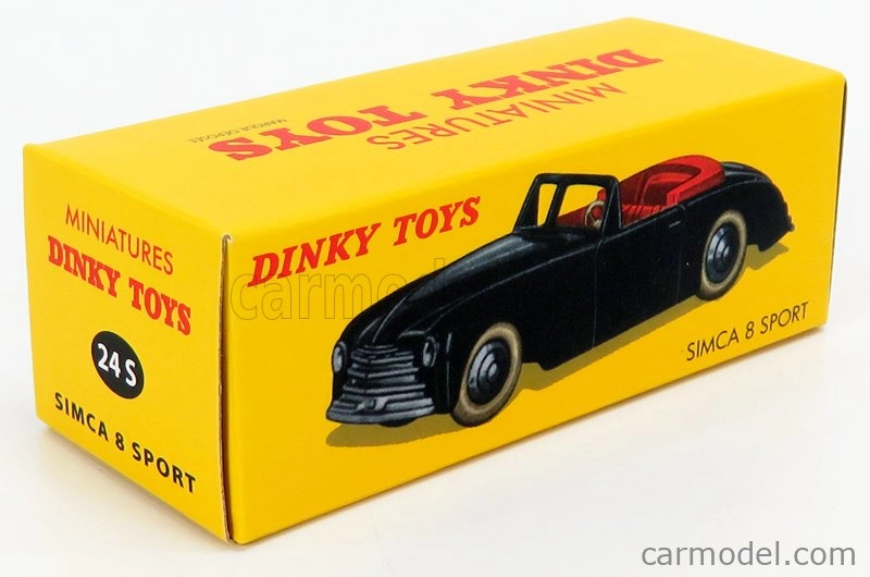 Edicola Simca 8 Sport Spider 1955 1:43 Grey