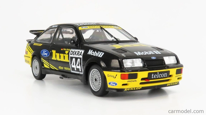 Solido Ford england Sierra Rs500 Cosworth N 44 24h Nurburgring 1989 V.weidler 1:18 Black Yellow