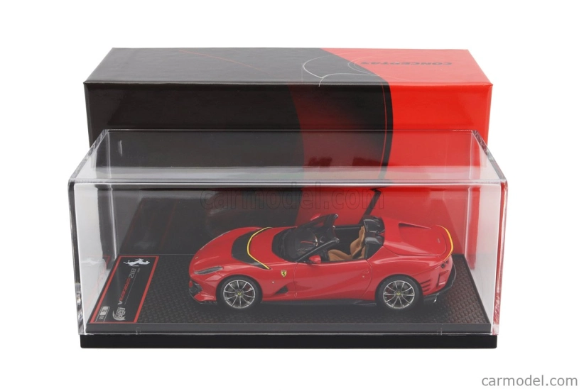 Bbr-models Ferrari 812 Competizione A Spider 2022 1:43 Rosso Corsa 322 - červená