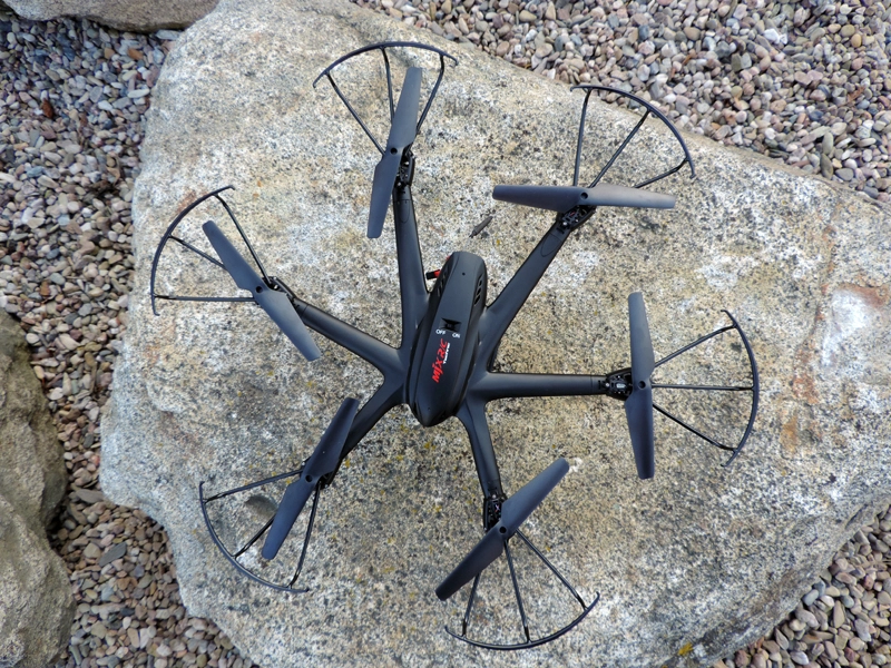 Dron MJX X600 HEXA s FPV, černá