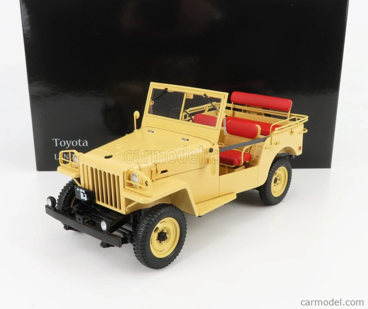 Kyosho Toyota Land Cruiser Bj 4x4 1951 1:18 béžová