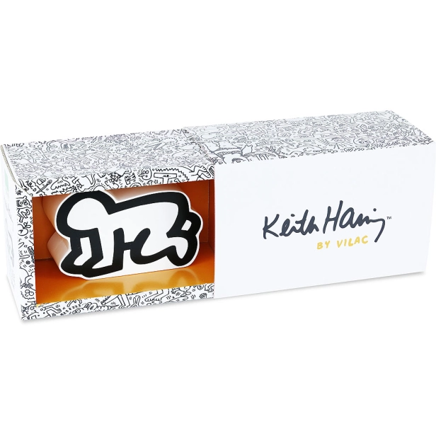 Vilac Drevená krabica na poklady Keith Haring