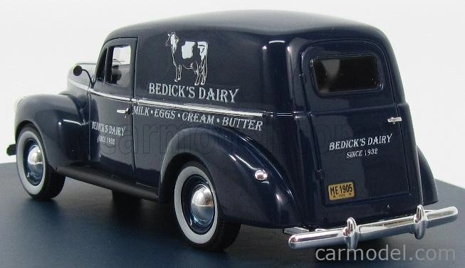 Genuine-ford-parts Ford usa Panel Van Bedick's Dairy Milk Eggs Cream Butter 1940 1:43 Blue