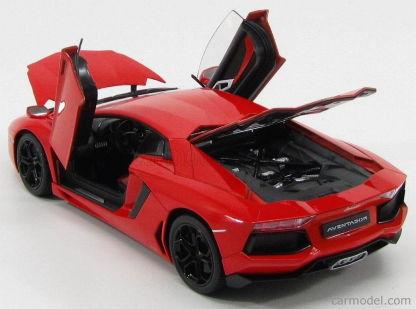 Welly Lamborghini Aventador Lp700-4 2011 1:18 Arancio Argos - oranžová farba