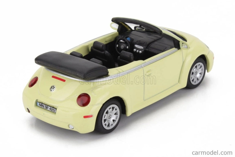 Edicola Volkswagen New Beetle Cabriolet otvorený 2003 1:43 béžová