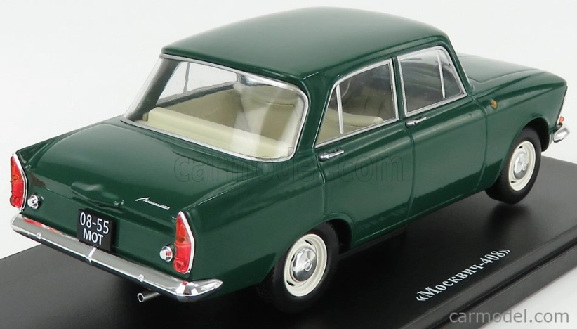 Edicola Moskvitch 408 1964 - Damage Blister Box 1:24 Zelená