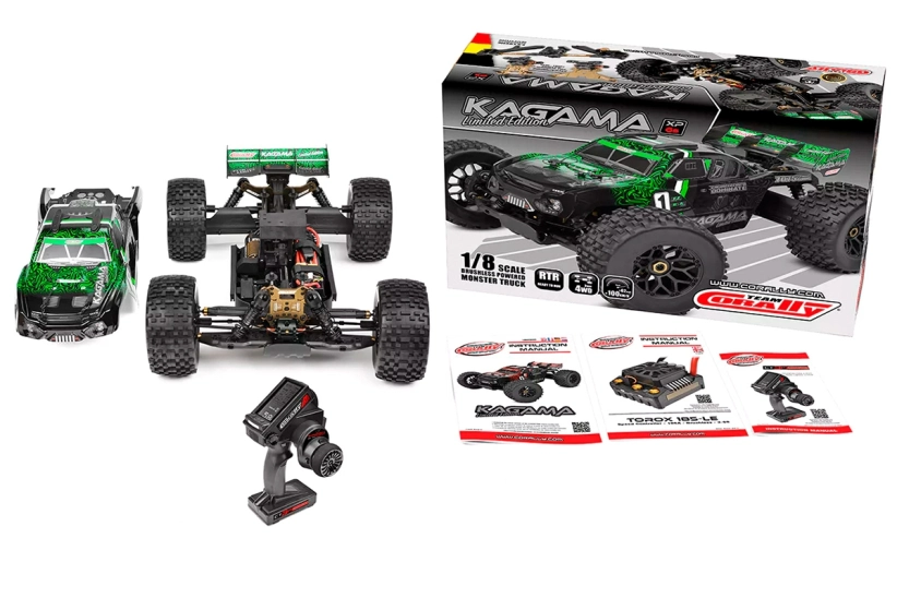 RC auto KAGAMA XP 6S - Limited Edition - RTR - Brushless Power 6S, zelená