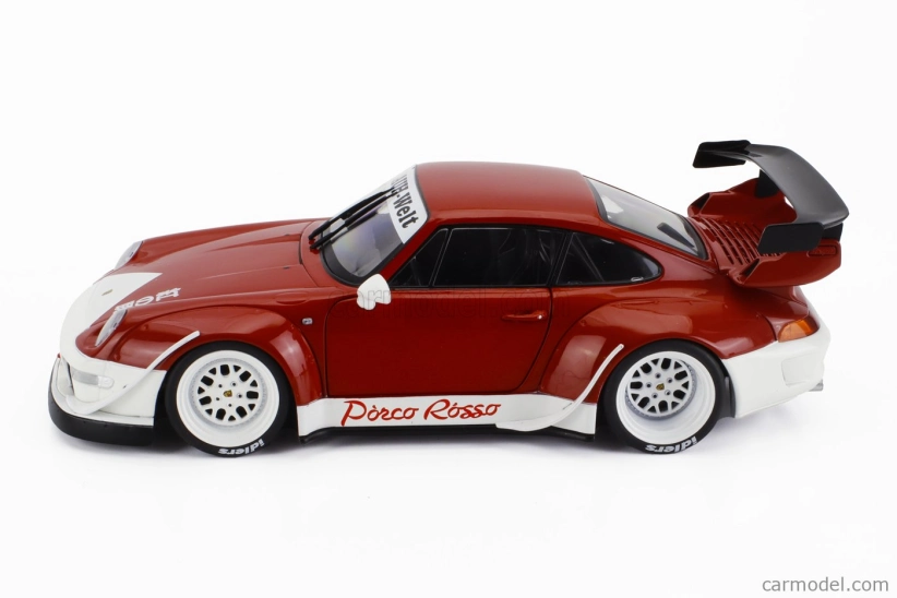 Solido Porsche 911 993 Rwb Bodykit Porco Rosso Coupe 2020 1:18 Bielo-červená