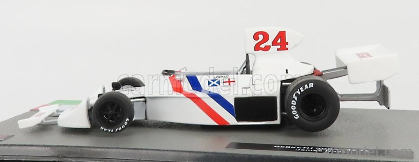 Edicola Hesketh F1 308b N 24 Sezóna 1975 James Hunt 1:43 Biela