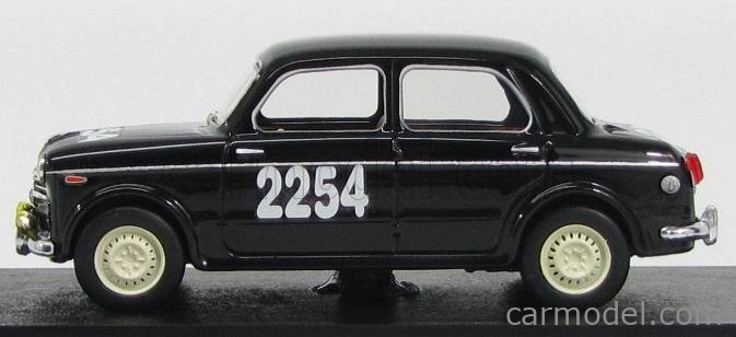 Rio-models Fiat 1100/103 N 2254 Mille Miglia 1955 O.morelli 1:43 Black