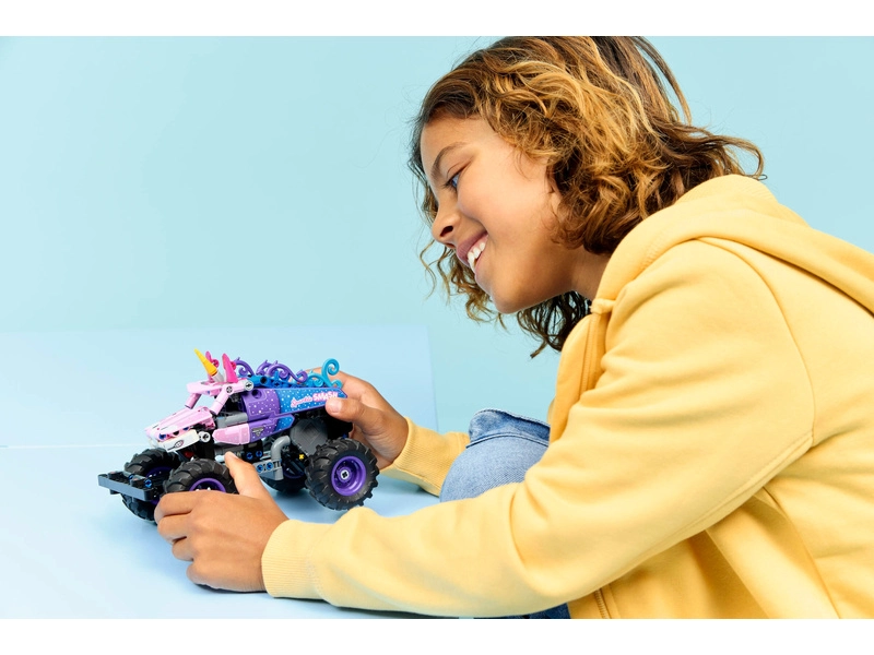 LEGO Technic - Monster Jam™ Sparkle Smash™ s naťahovacím motorom