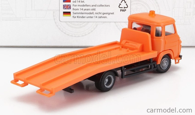 Igra-model Alfa romeo A19 Truck Assistance Odtahový vůz 1:87, oranžová