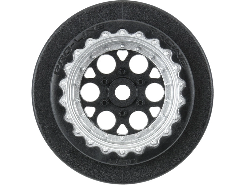 Pro-Line disk Showtime+ Black/Silver (2): Losi Mini No-Prep Drag