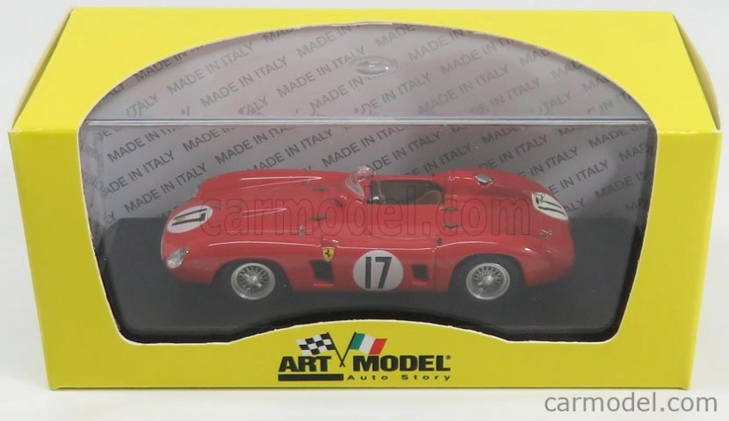 Art-model Ferrari 860 Monza Ch.0604 N 17 Winner 12h Sebring 1956 Fangio - Castellotti 1:43 Červená