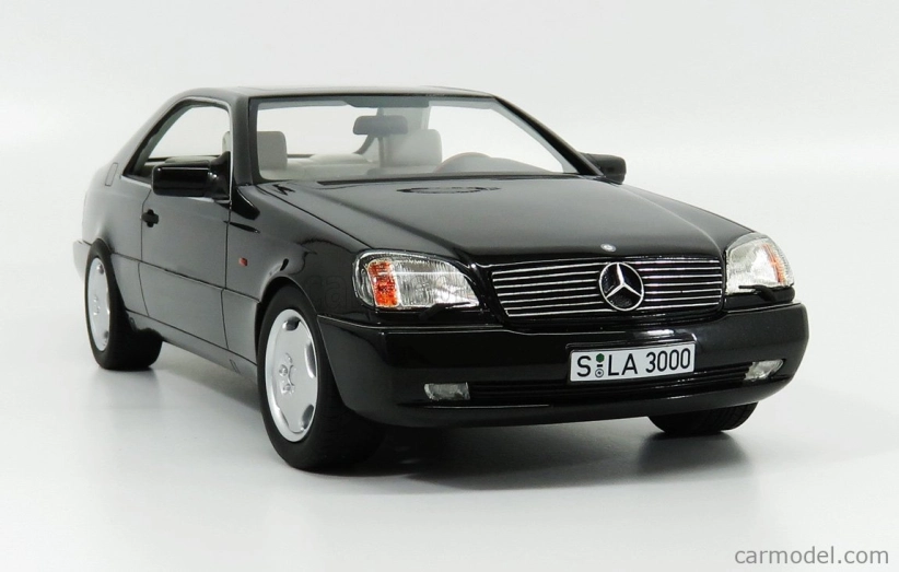 Kultové modely Mercedes benz S-class 600sec Coupe (c140) 1992 1:18 Black
