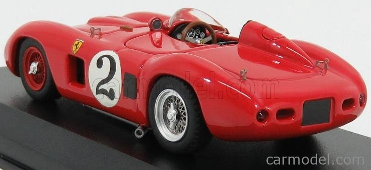 Art-model Ferrari 500 Tr Spider N 2 Ch.0624 2nd Nassau Trophy Race 1956 Masten - Gregory 1:43 Červená