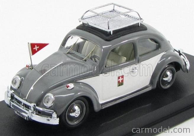 Rio-models Volkswagen Beetle Swiss Post 1963 1:43 čierna biela