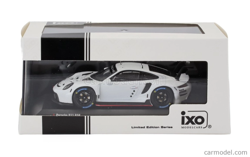 Ixo-models Porsche 911 991-2 Rsr-19 Plain Body Coupe 2022 1:43 Bílá