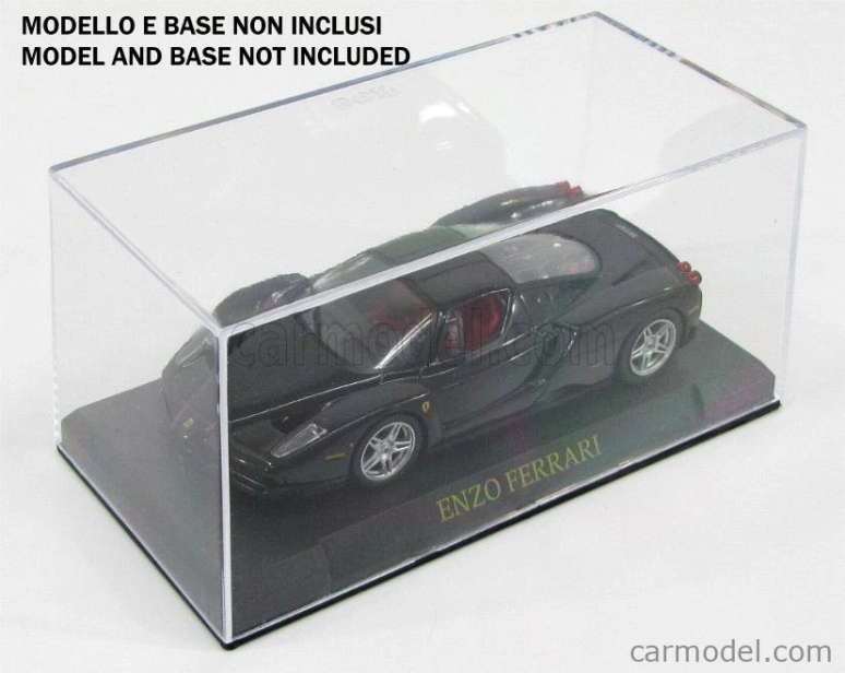 Vetrina display box Vetrina display box Box For Edicola ( Base Not Included ) Lungh.cm 13.3 X Largh.cm 6.8 X Alt.cm 6.2 (altezza Interna Cm 6.1) For Base Type Ferrari Collection - Alfa Collection - Nuestros Coches De Policia And Other 1:43 Plastový Displej