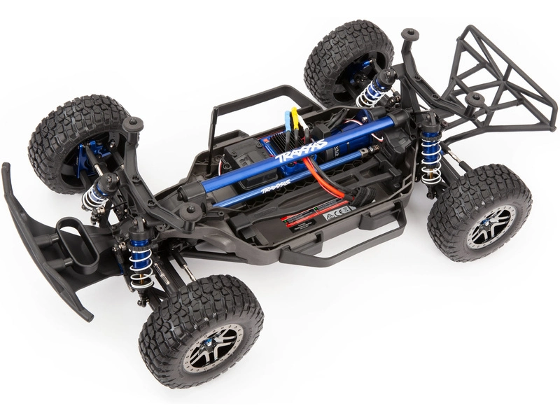 Traxxas výztuha šasi červená (sada)