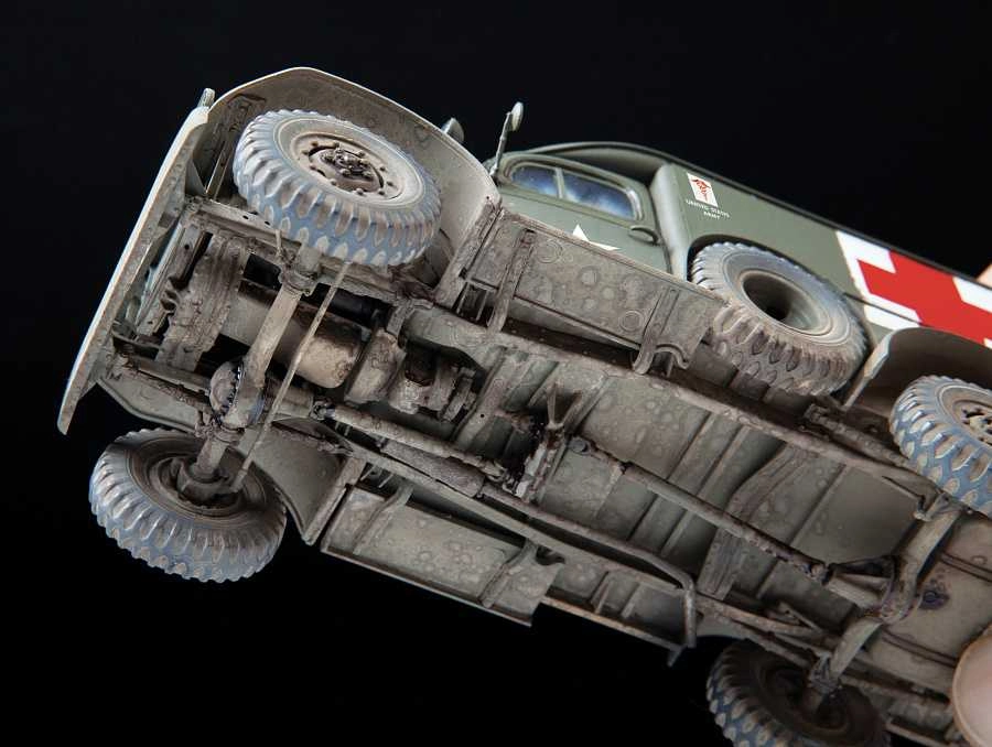 Zvezda Dodge Wc54 4x4 Truck Military Ambulance 1944 1:35 /