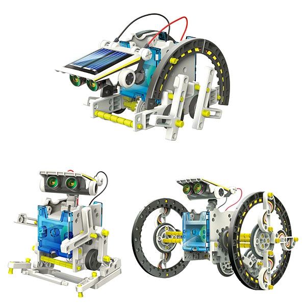 Solárna stavebnica 13 v 1 solar robot