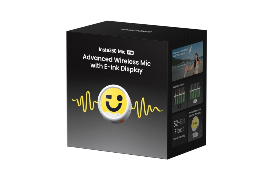 Insta360 Mic Pro Transmitter (Arctic White)