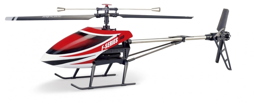 RC vrtuľník MJX F-49, červená