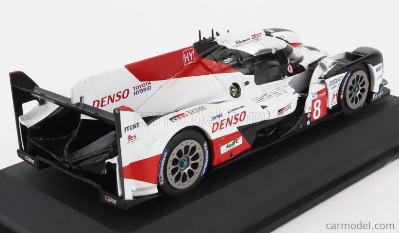 Edicola Toyota Ts050 Hybrid Team Toyota Gazoo Racing N 8 Winner 24h Le Mans 2019 Sebastien Buemi - Kazuki Nakajima - Fernando Alonso 1:43 Biela červená čierna
