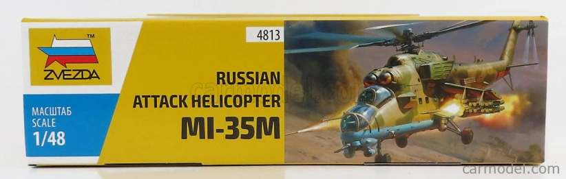 Zvezda Helicopter Mi-35m Russian Attack Military 1969 1:48 /