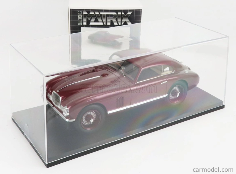 Matrix modely v mierke Aston martin Db Mkii Lml 1949 1:18 Červená